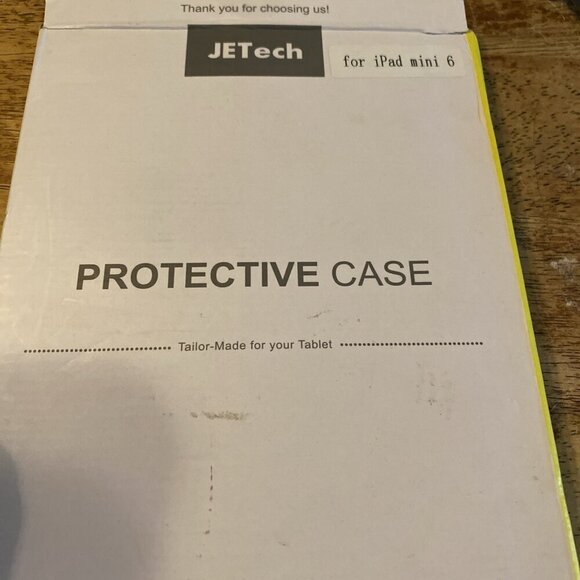 JETech iPad Mini 6 Protective Case Black New Silver - Picture 4 of 4